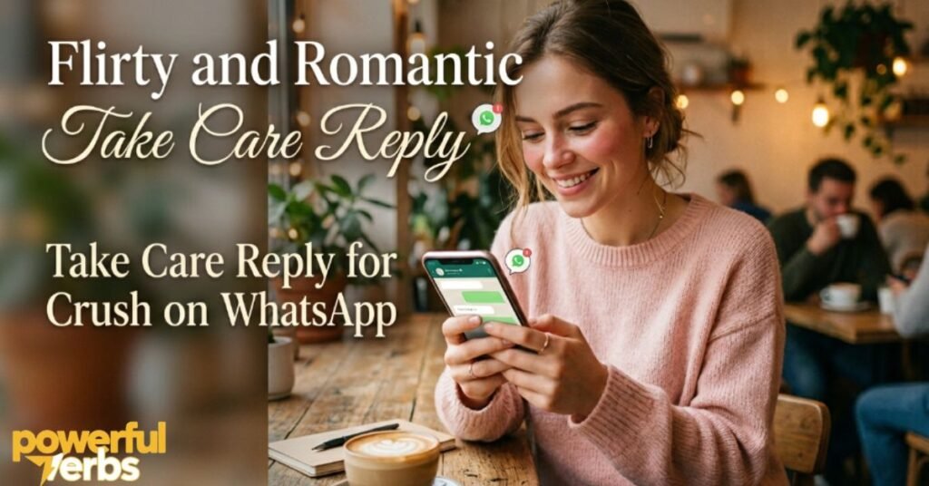 Flirty and Romantic Take Care Reply Take Care Reply for Crush on WhatsApp