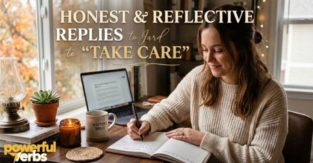 Honest & Reflective Replies to Take Care