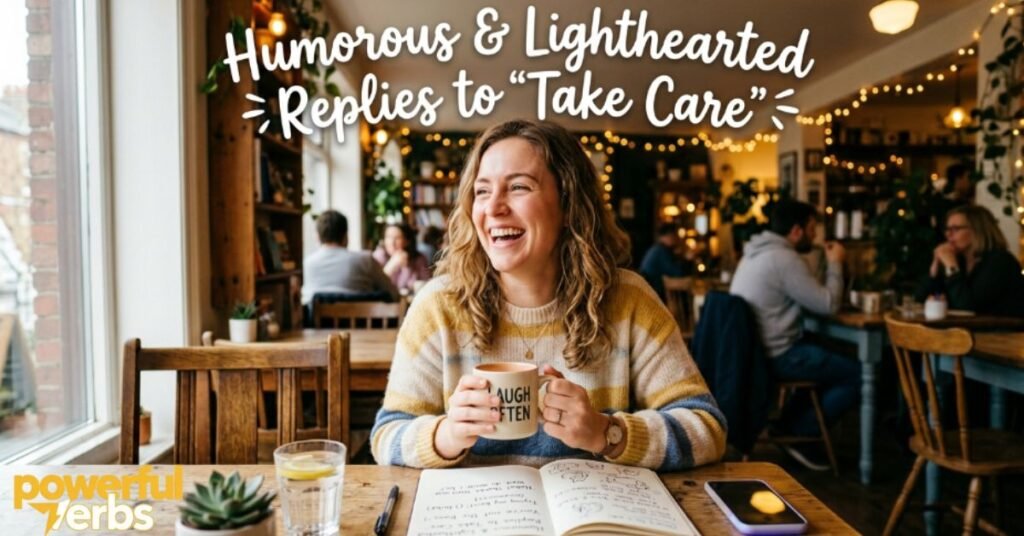 Humorous & Lighthearted Replies to Take Care
