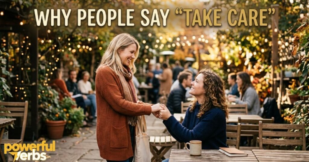 Why People Say Take Care