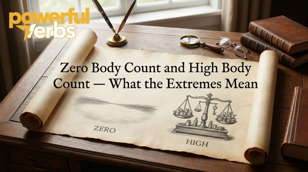 Zero Body Count and High Body Count — What the Extremes Mean