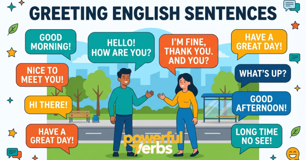 Greeting English Sentences