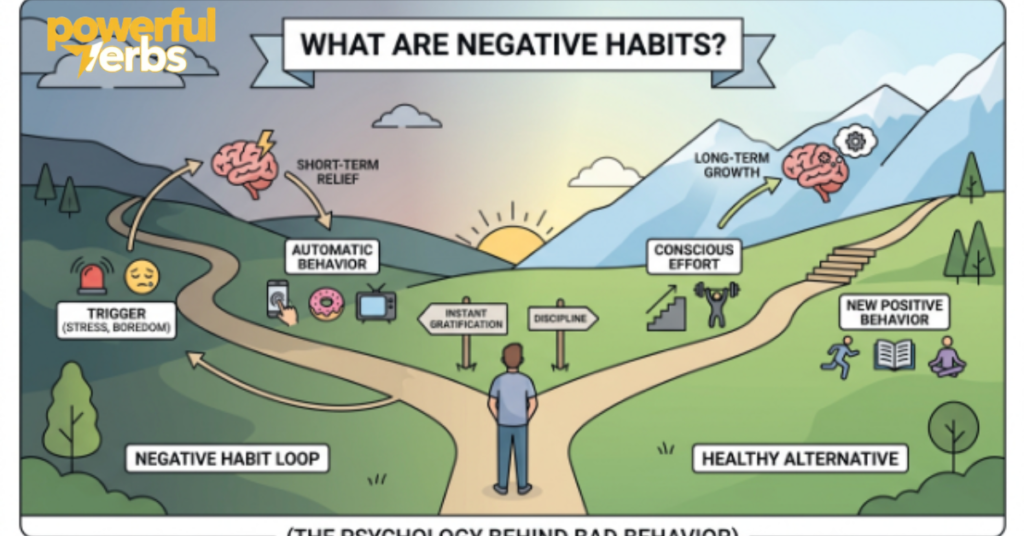What Are Negative Habits? (The Psychology Behind Bad Behavior)