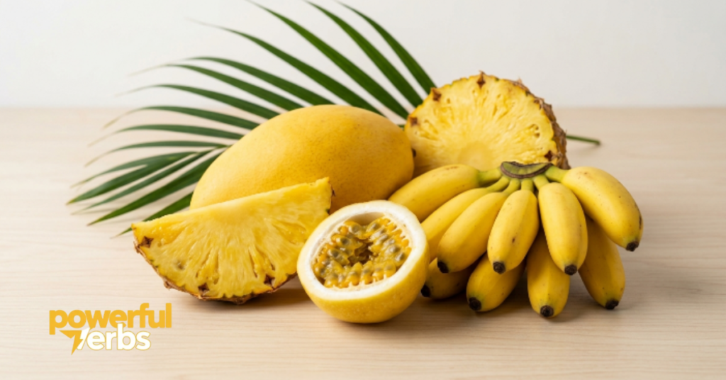 Tropical Yellow Fruits