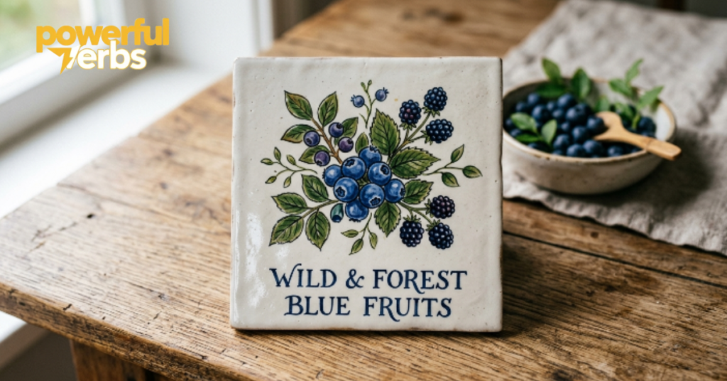 Wild and Forest Blue Fruits