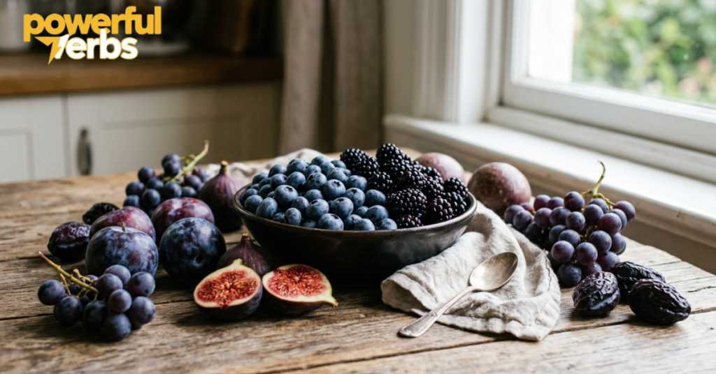 Detailed Descriptions of Purple Fruits with Pictures