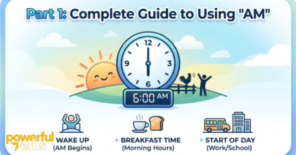 Complete Guide to Using "AM"