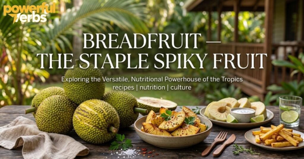 Breadfruit — The Staple Spiky Fruit