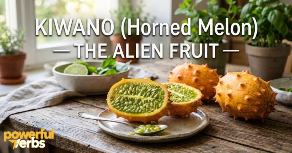 Kiwano (Horned Melon) — The Alien Fruit