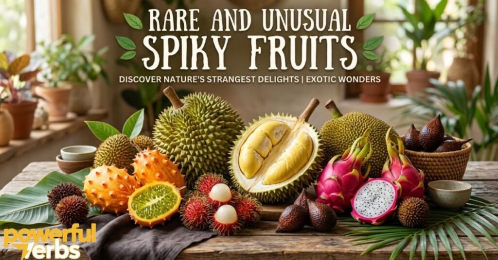 Rare and Unusual Spiky Fruits