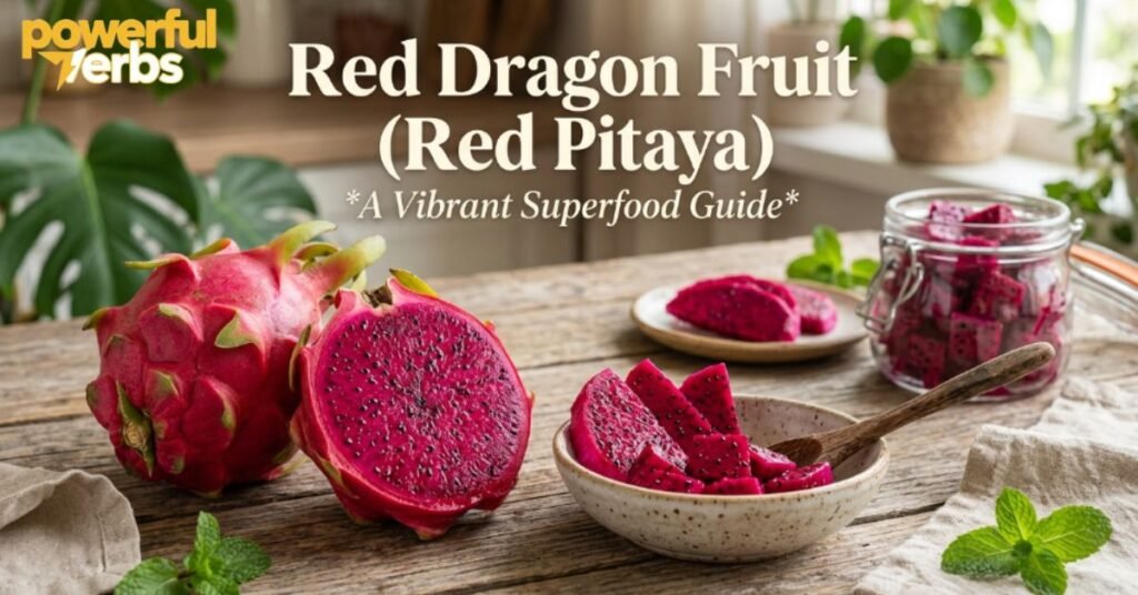 Red Dragon Fruit (Red Pitaya)