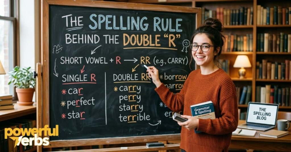 The Spelling Rule Behind the Double R