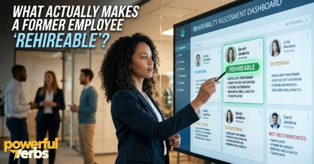 What Actually Makes a Former Employee Rehireable