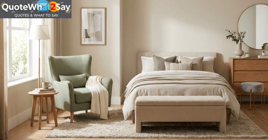 Seating Furniture for the Bedroom