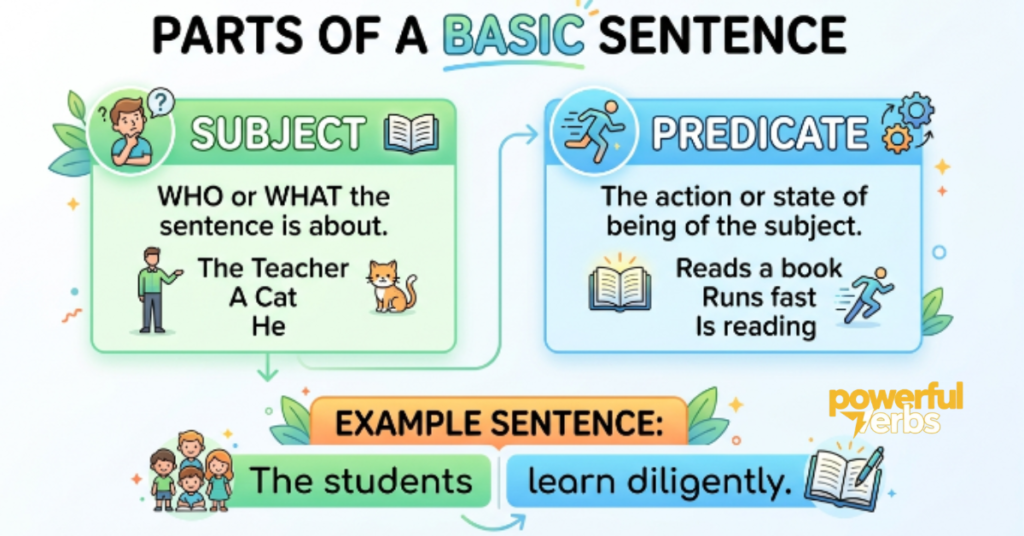 Parts of a Basic Sentence