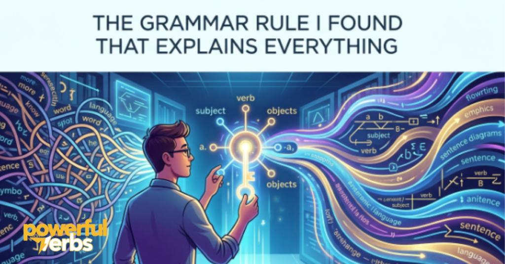 The Grammar Rule I Found That Explains Everything