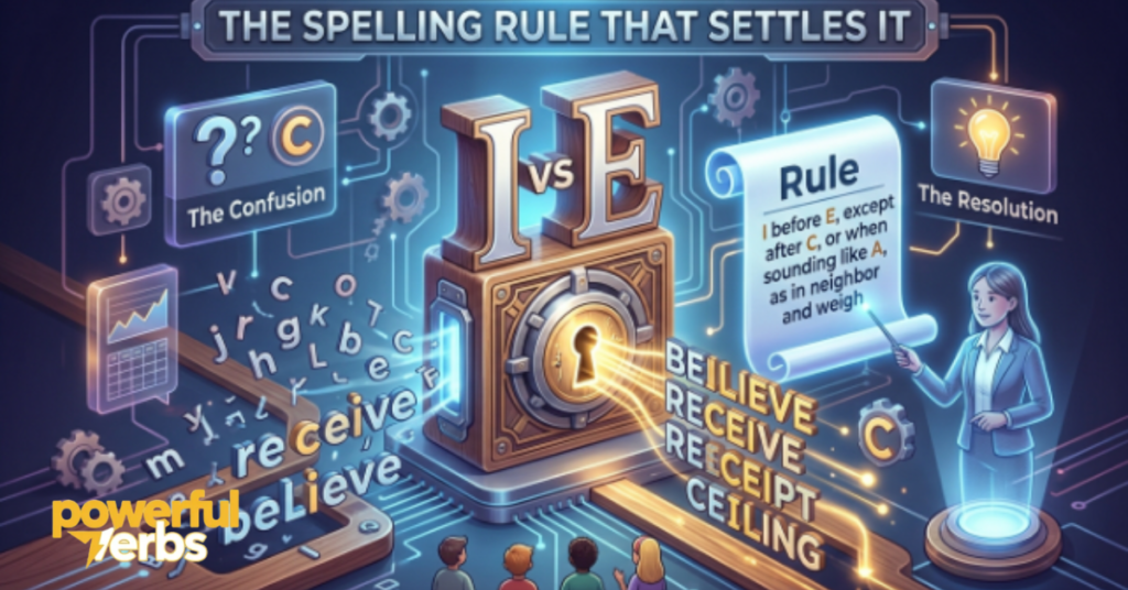 The Spelling Rule That Settles It