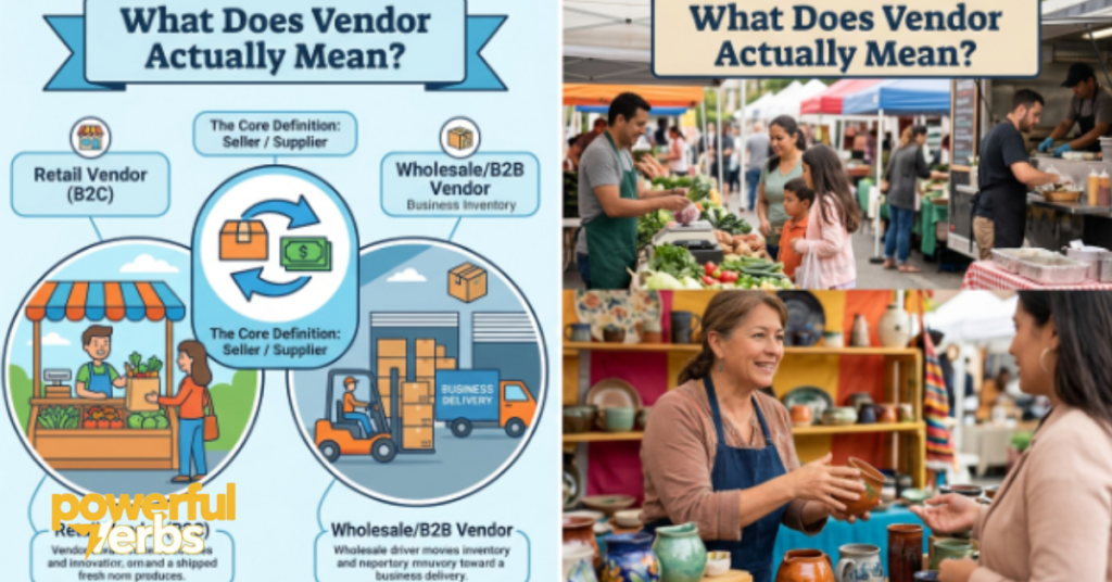 What Does Vendor Actually Mean?