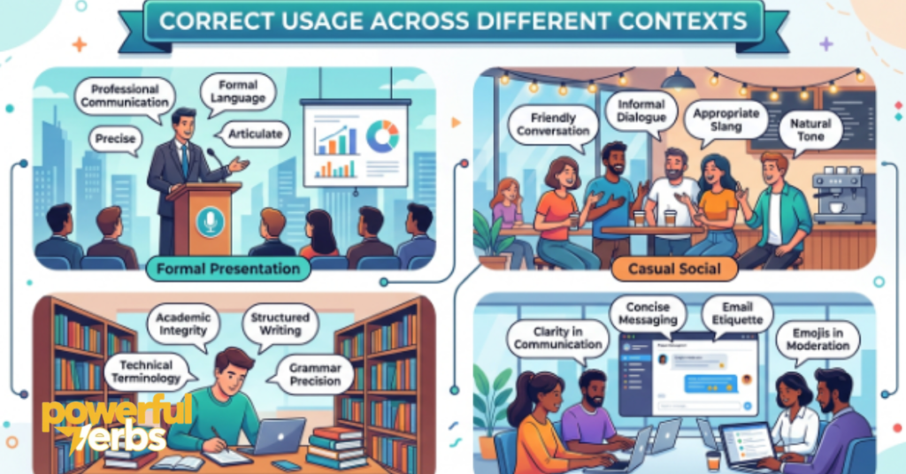 Sentence: Correct Usage Across Different Contexts