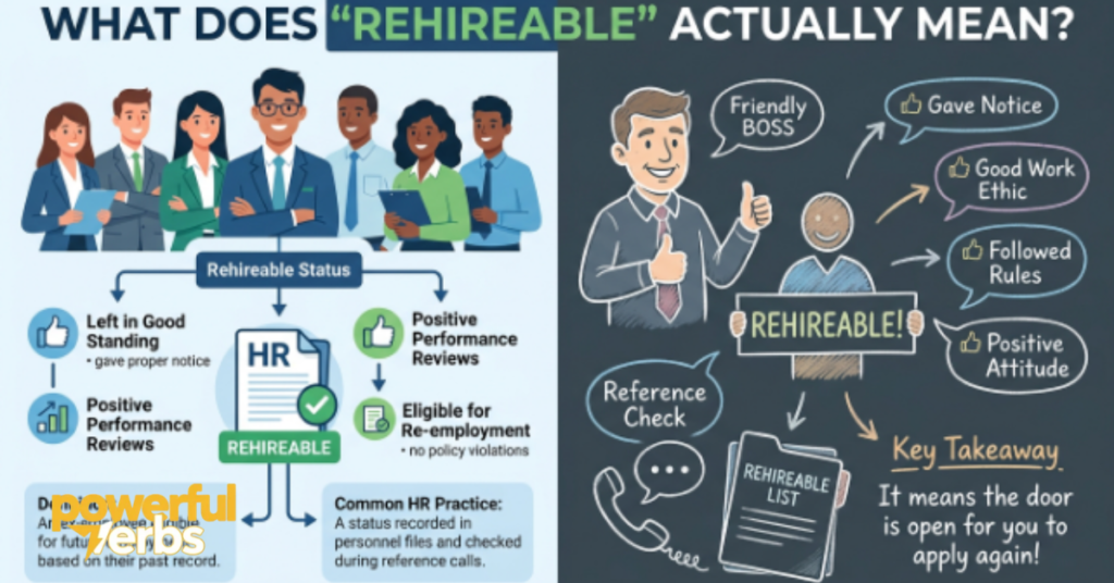 What Does "Rehireable" (or "Rehirable") Actually Mean?