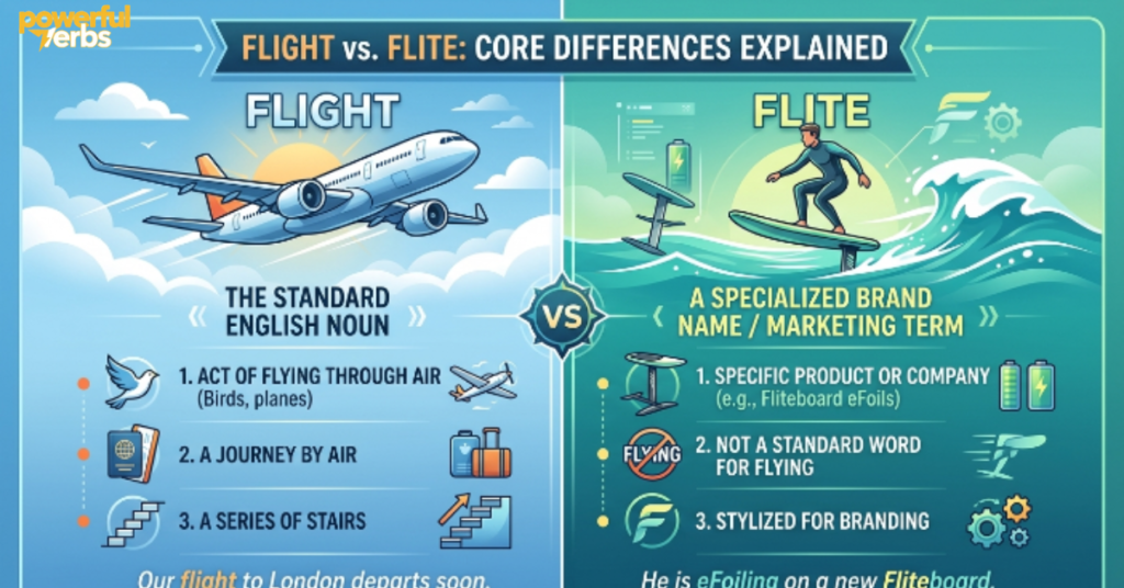 Flite vs Flight: Core Differences Explained