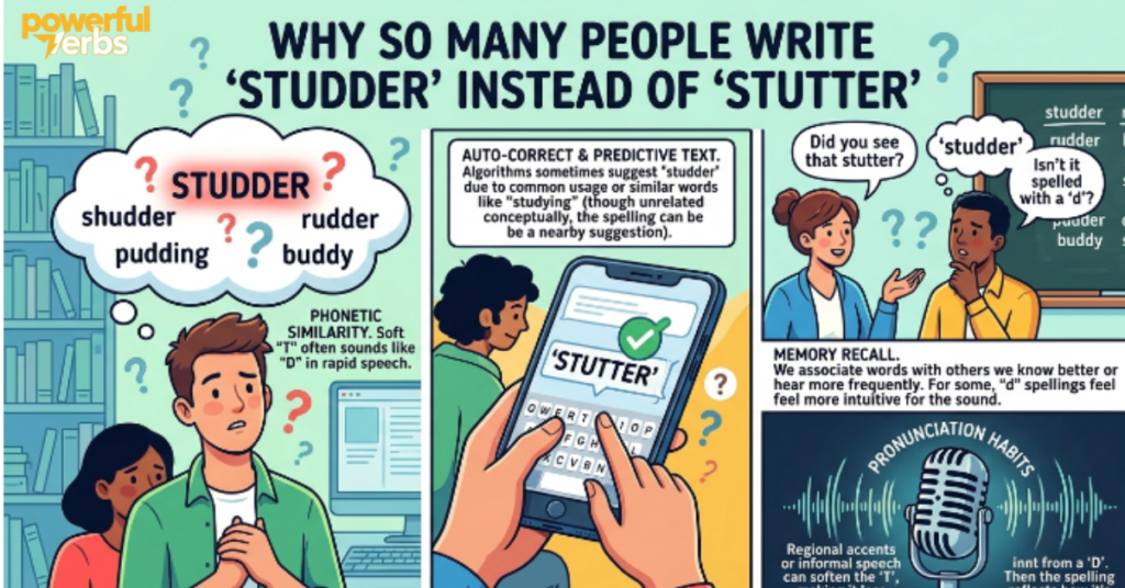 Why So Many People Write "Studder" Instead