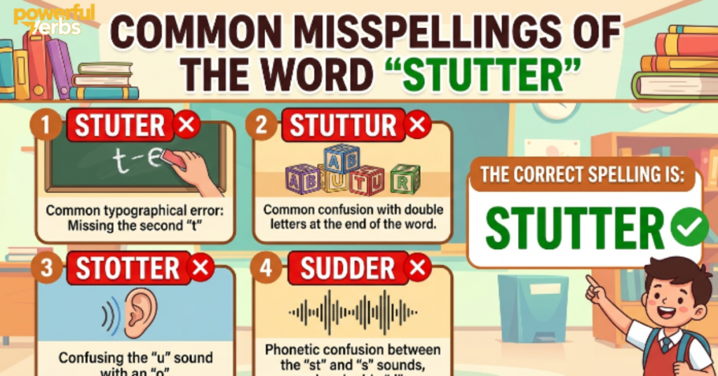 Other Misspellings That Show Up Alongside "Studder"