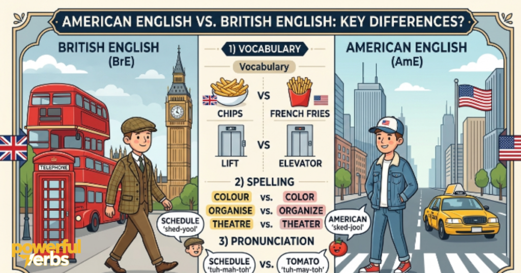 American English vs. British English: Any Real Differences?