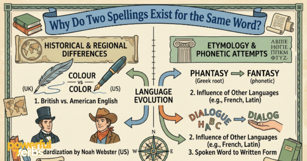 Why Do Two Spellings Exist for the Same Word?