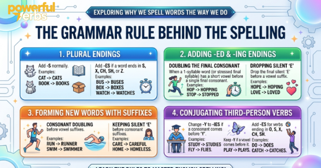 The Grammar Rule Behind the Spelling