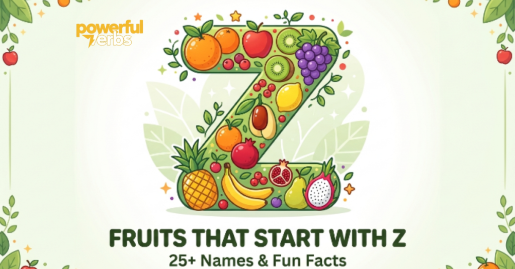 Fruits that Start with Z: 25+ Names, Pictures & Fun Facts