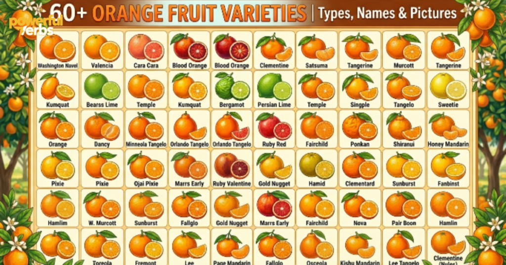 60+ Orange Fruit Varieties | Types, Names & Pictures
