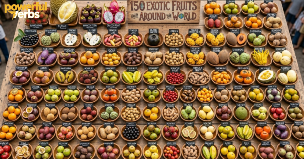 150 Exotic Fruits from Around the World