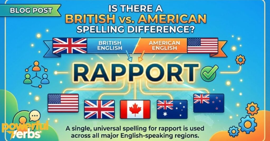 Is There a British vs. American Spelling Difference