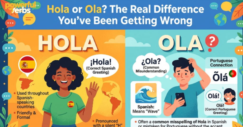 Hola or Ola? The Real Difference You've Been Getting Wrong