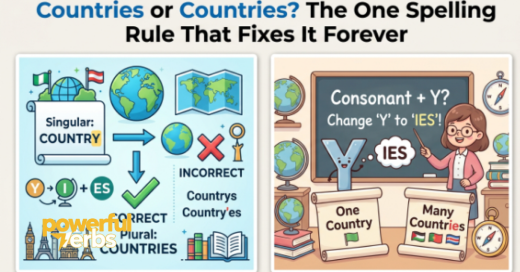 Countrys or Countries? The One Spelling Rule That Fixes It Forever