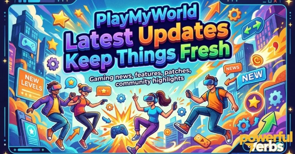 PlayMyWorld Latest Updates Keep Things Fresh