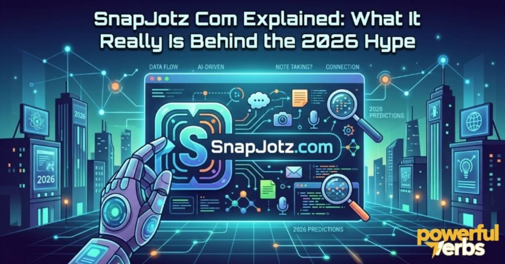 SnapJotz Com Explained: Note App or Content Site? (2026 Answer)