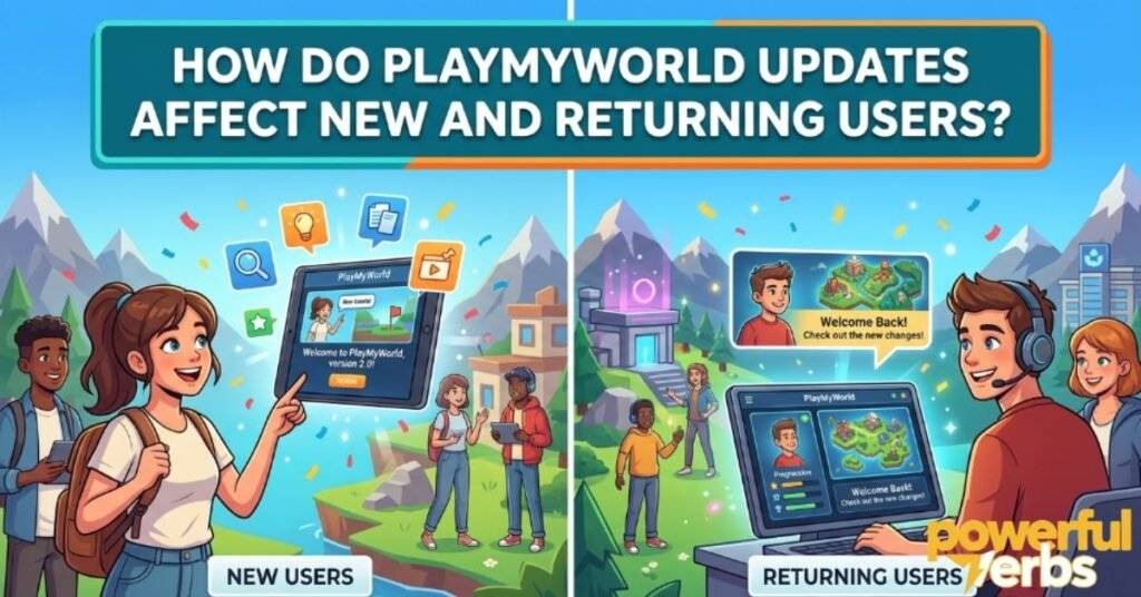 How Do PlayMyWorld Updates Affect New and Returning Users?