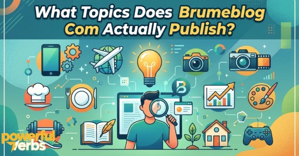What Topics Does Brumeblog Com Actually Publish?