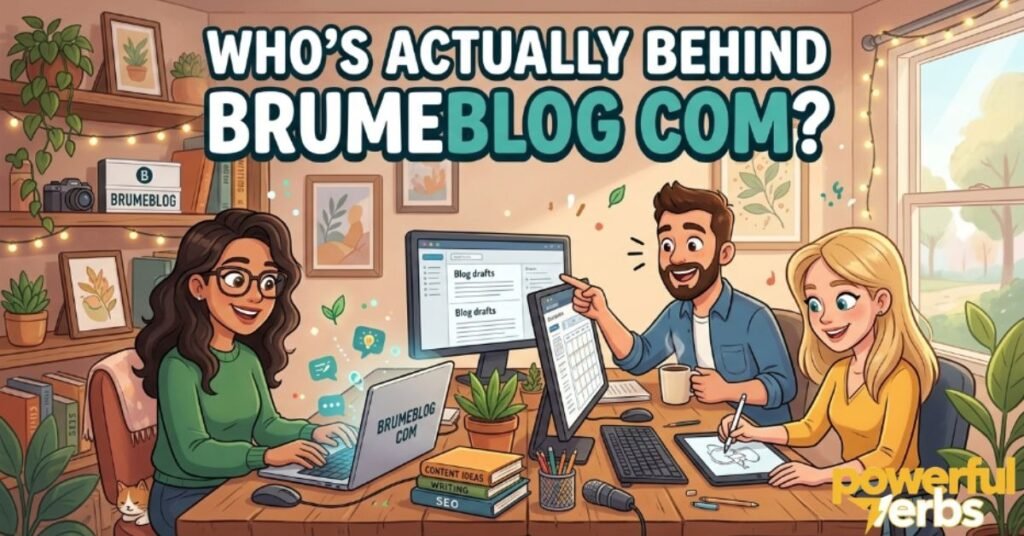 Who's Actually Behind Brumeblog Com?