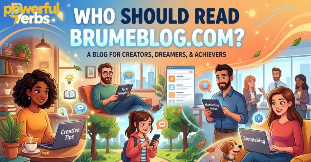 Who Should Read Brumeblog Com?