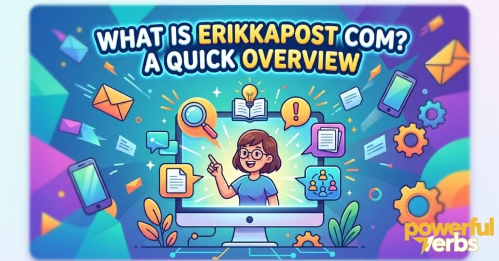 What Is Erikkapost Com? A Quick Overview