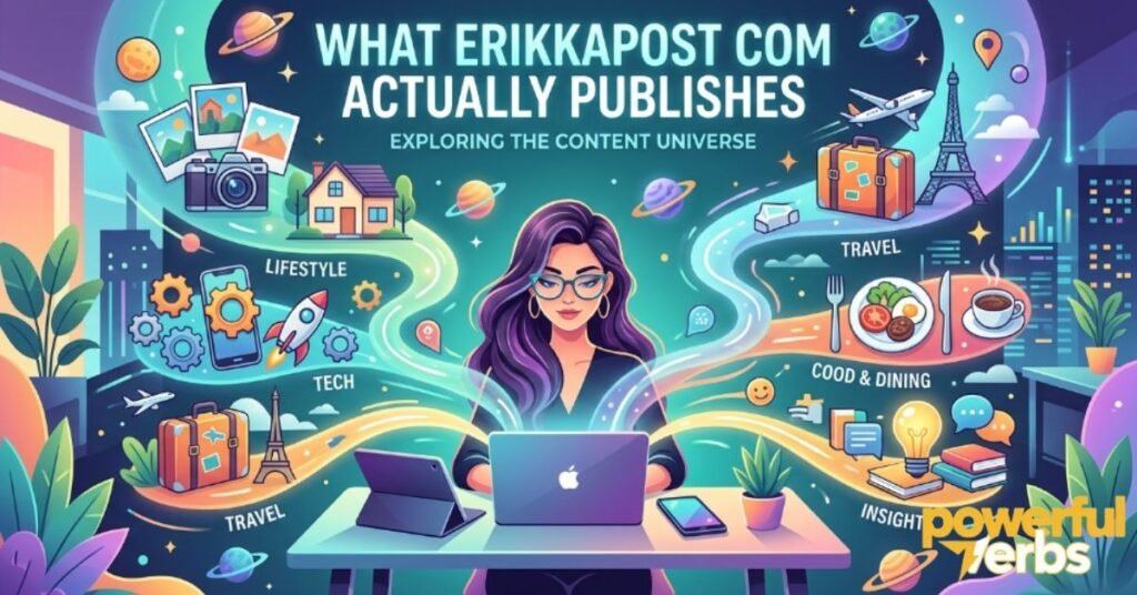 What Erikkapost Com Actually Publishes