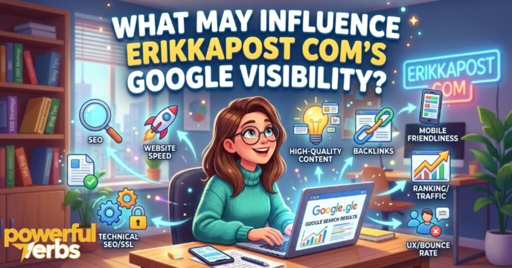What May Influence Erikkapost Com's Google Visibility?