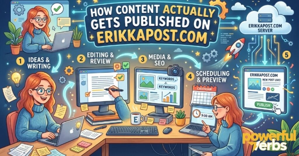 How Content Actually Gets Published on Erikkapost Com