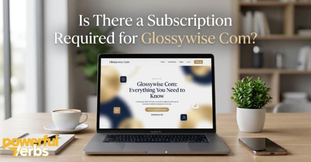 Is There a Subscription Required for Glossywise Com?