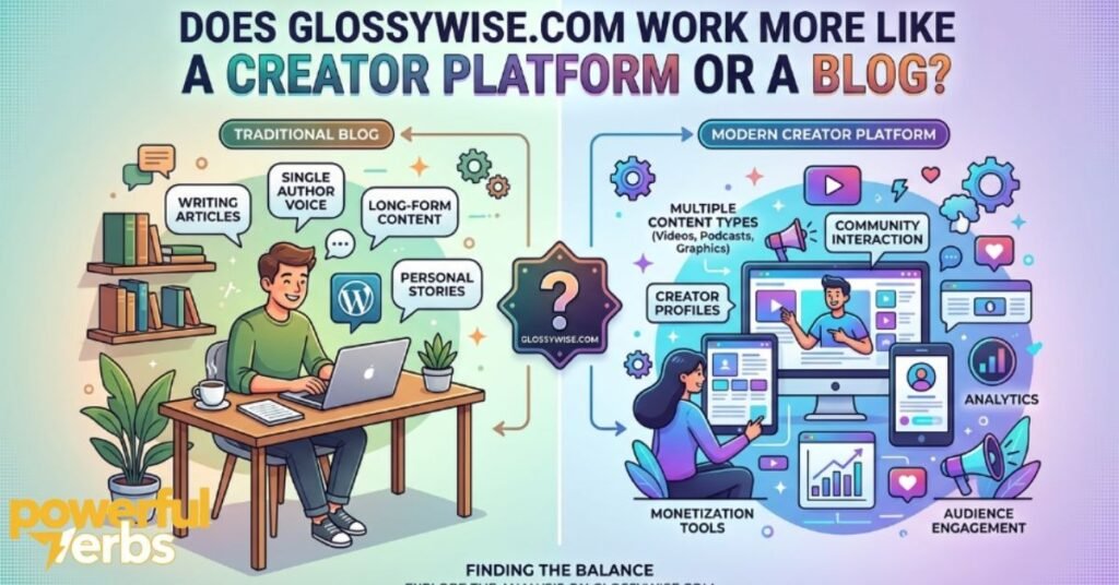 Does Glossywise Com Work More Like a Creator Platform or a Blog?