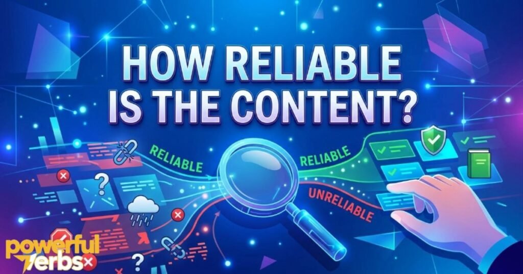 How Reliable Is the Content?