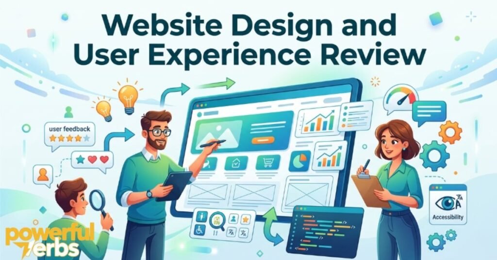 Website Design and User Experience Review